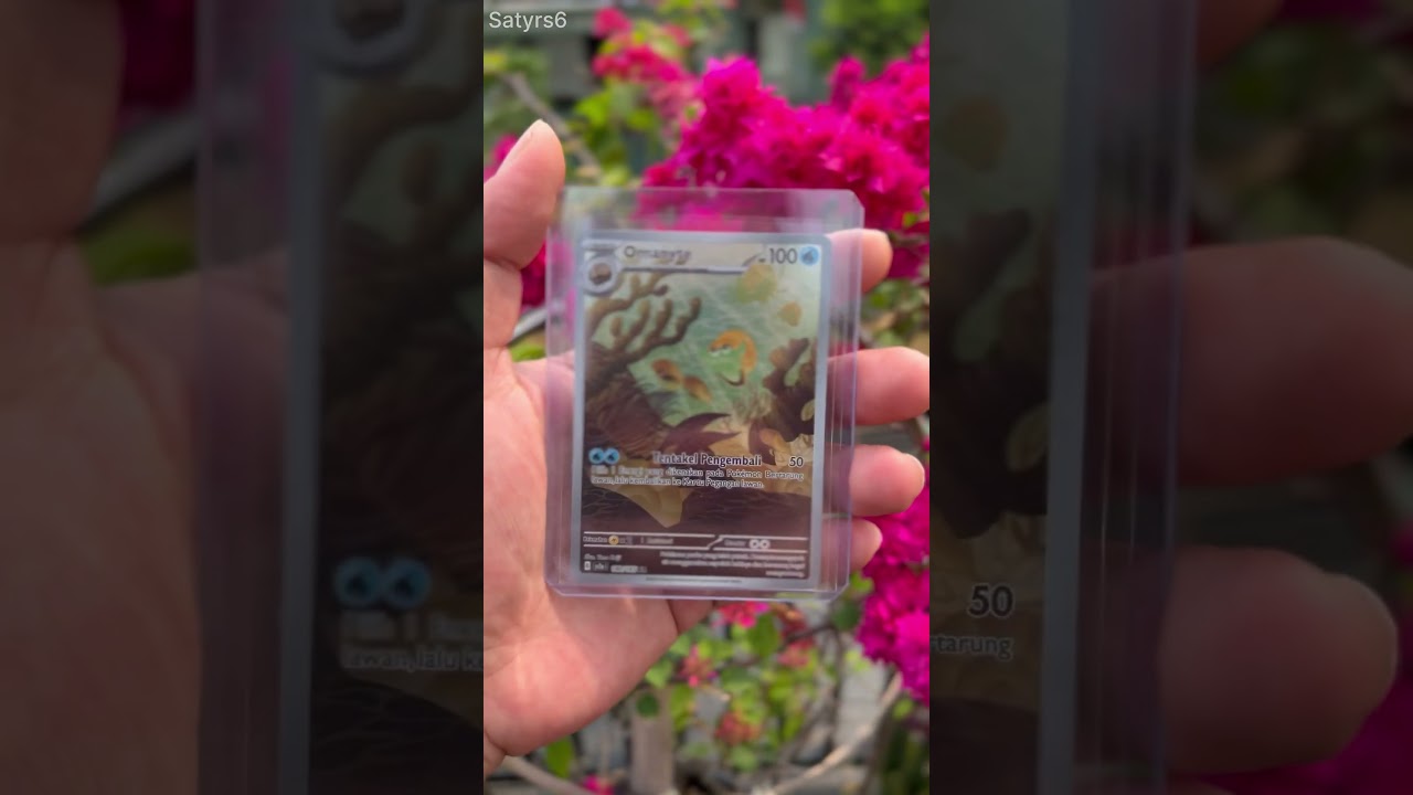 Omanyte AR #trendingshorts #pokemon #tcgpokemon #pokemontcg #omanyte #tradingcardgame #pokemoncards