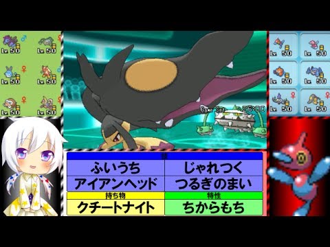 【ポケモンXY】ポリゴンZと機械っぽい生物パ【ゆっくり実況】