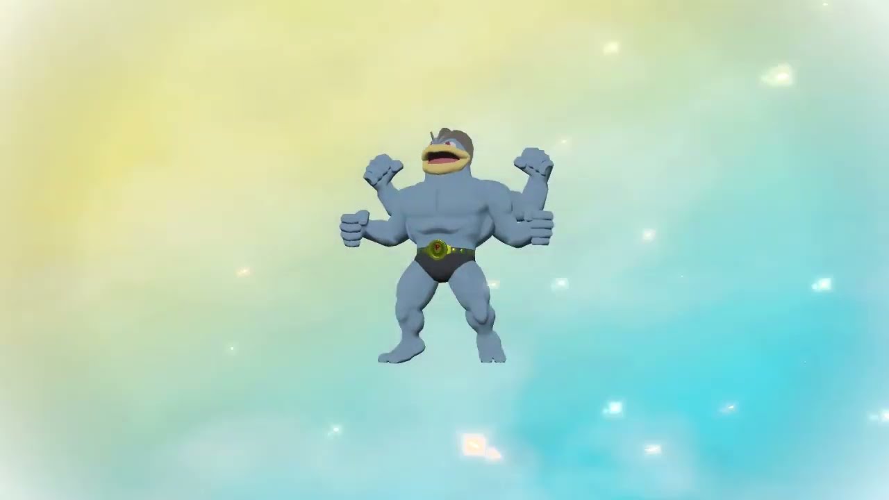 ポケモンレジェンズアルセウス進化シーン ワンリキー ゴーリキー カイリキー 154～156