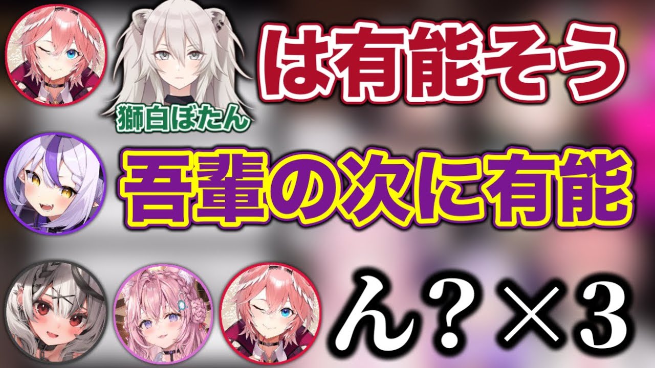 満場一致で「ん？」が出たシーン【ホロライブ切り抜き/ラプラス・ダークネス/鷹嶺ルイ/博衣こより/沙花叉クロヱ】