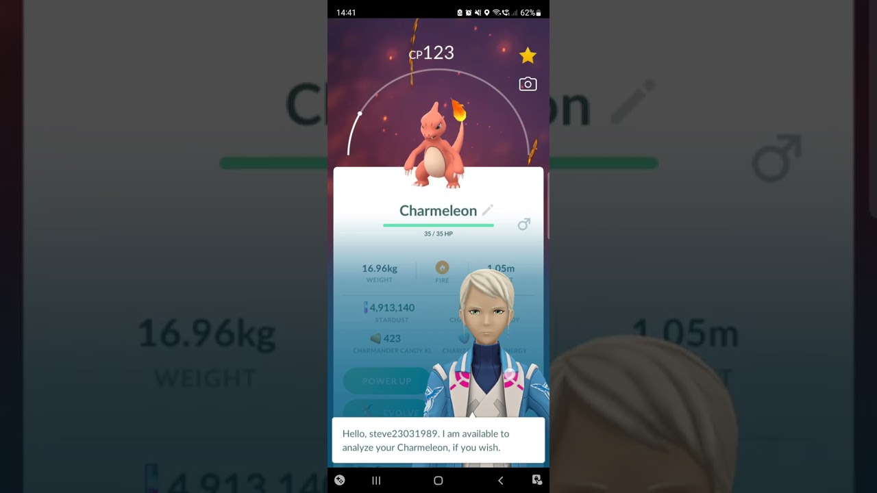 bye bye hundo charmeleon #pokemon #gaming  #pokemongo #hundo #shorts #communityday #pokémon #delete