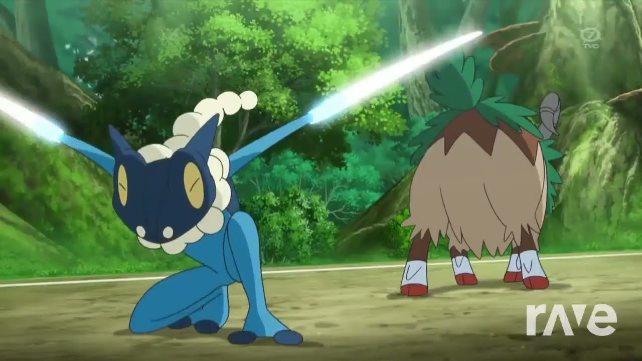 Pokémon AMV Ash-Greninja - Somewhere I Belong Remix