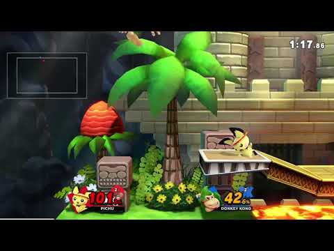 スマブラSP リプレイ タイム制 6837 [23年09年分]【ピチュー 1P自分】