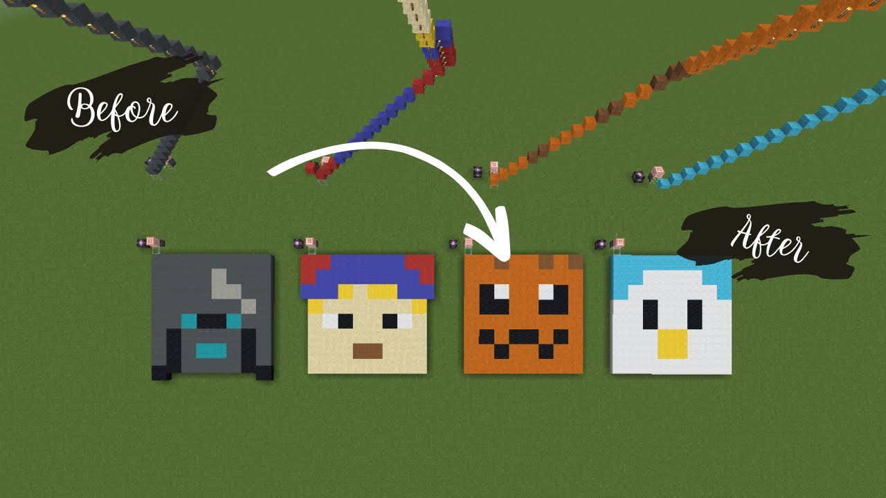 マイクラで『ナポリの男たち』のサンドアート