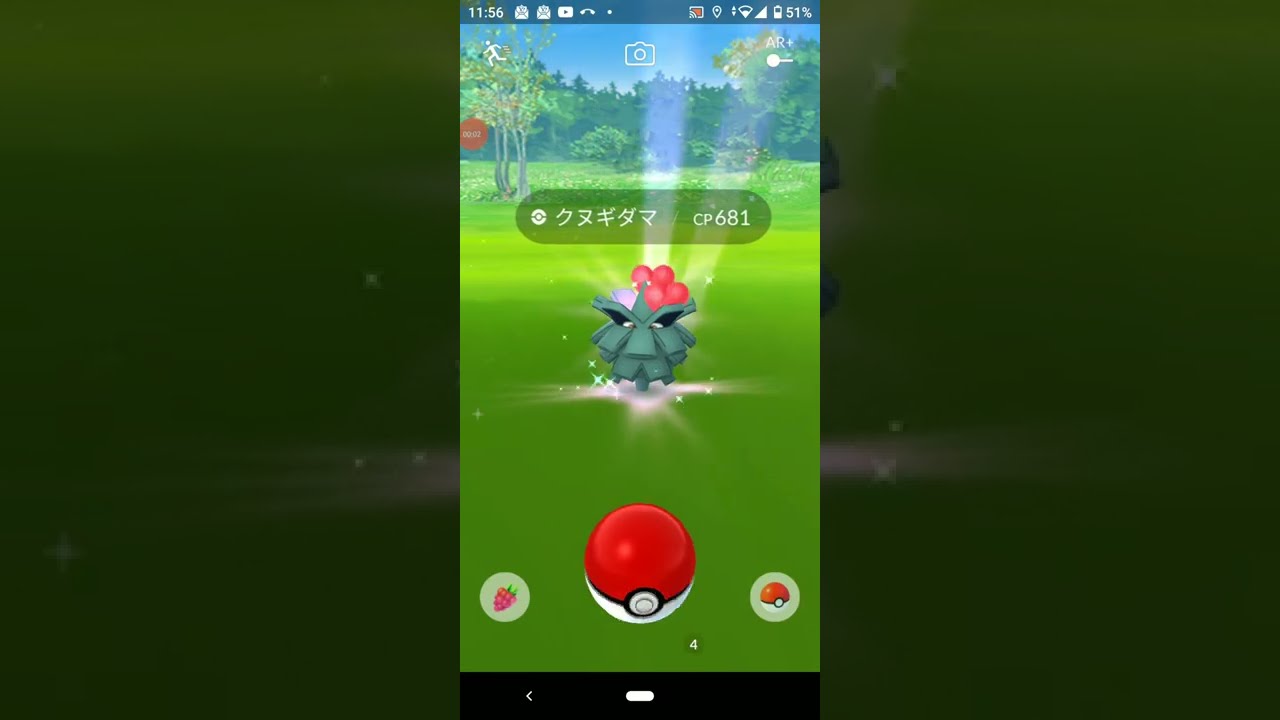 クヌギダマ　ポケモンGO