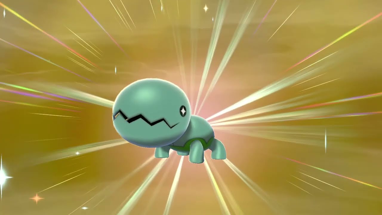 【ポケモン剣盾】ナックラー　国際孵化　shiny Trapinch