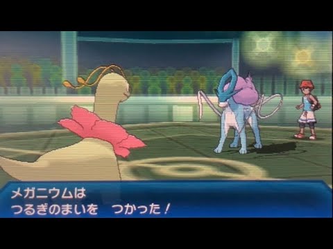 【USUMフリーバトル】剣舞メガニウム