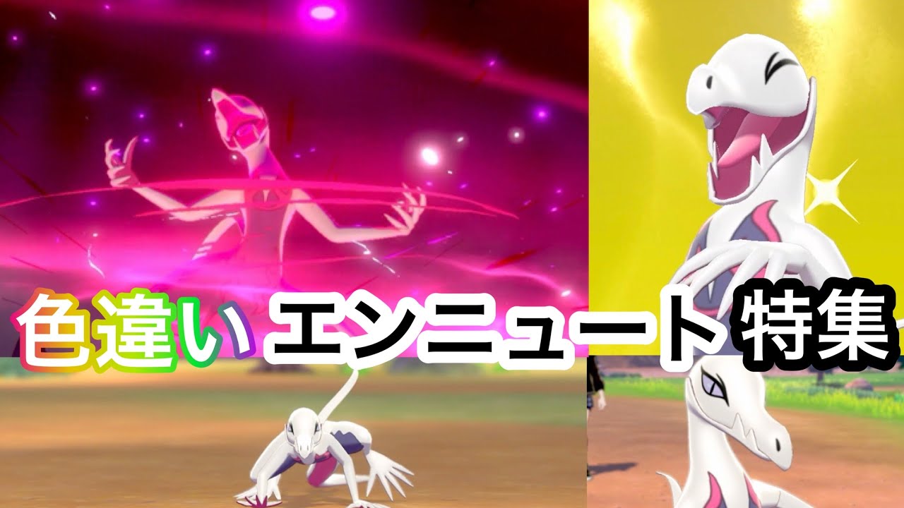 【ポケモンキャンプ#50】可愛い &カッコいい色違いエンニュート特集♡
