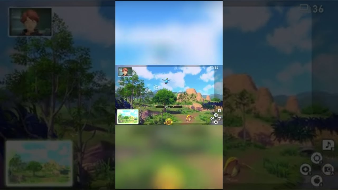 【Newポケモンスナップ NEW POKÉMON SNAP】大空を飛ぶコアルヒー #shorts
