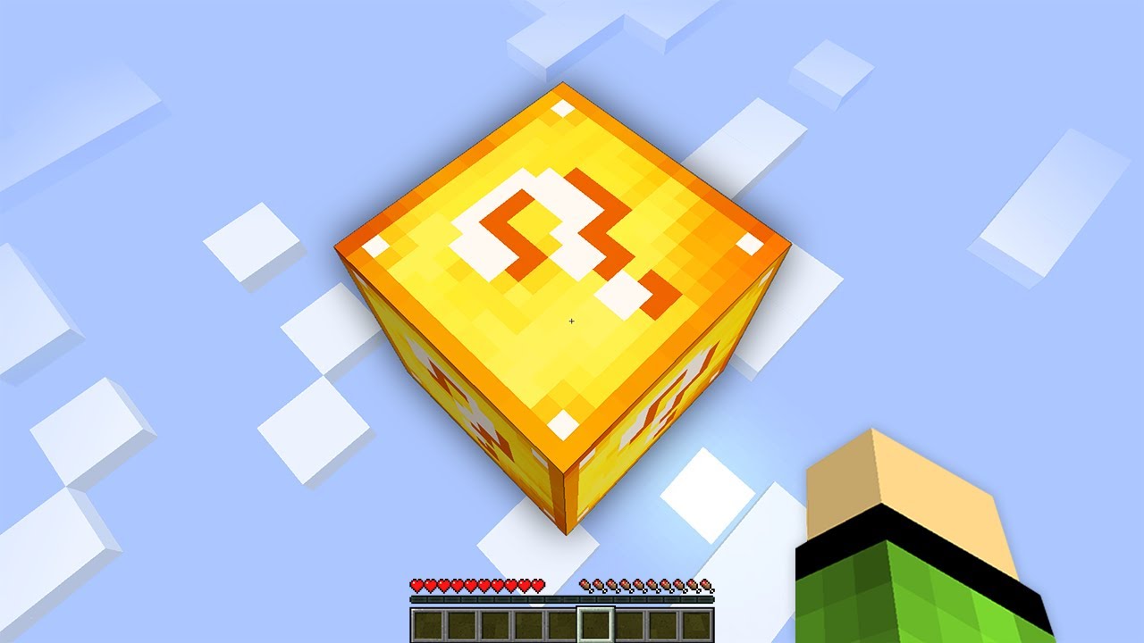 ラッキーブロック1つだけチャレンジをしたら...(マイクラ)