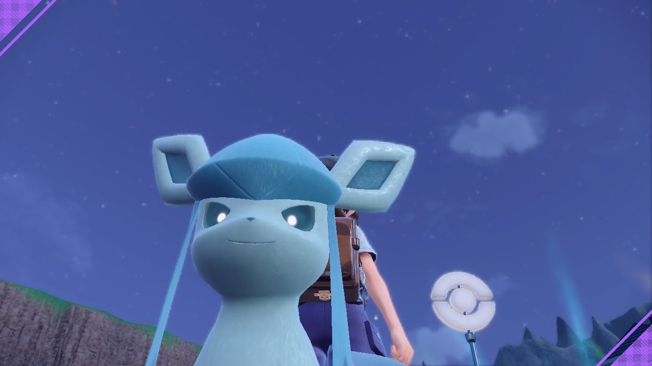 【ポケモンSV】色と大きさの違うグレイシアがかわいい件　その1