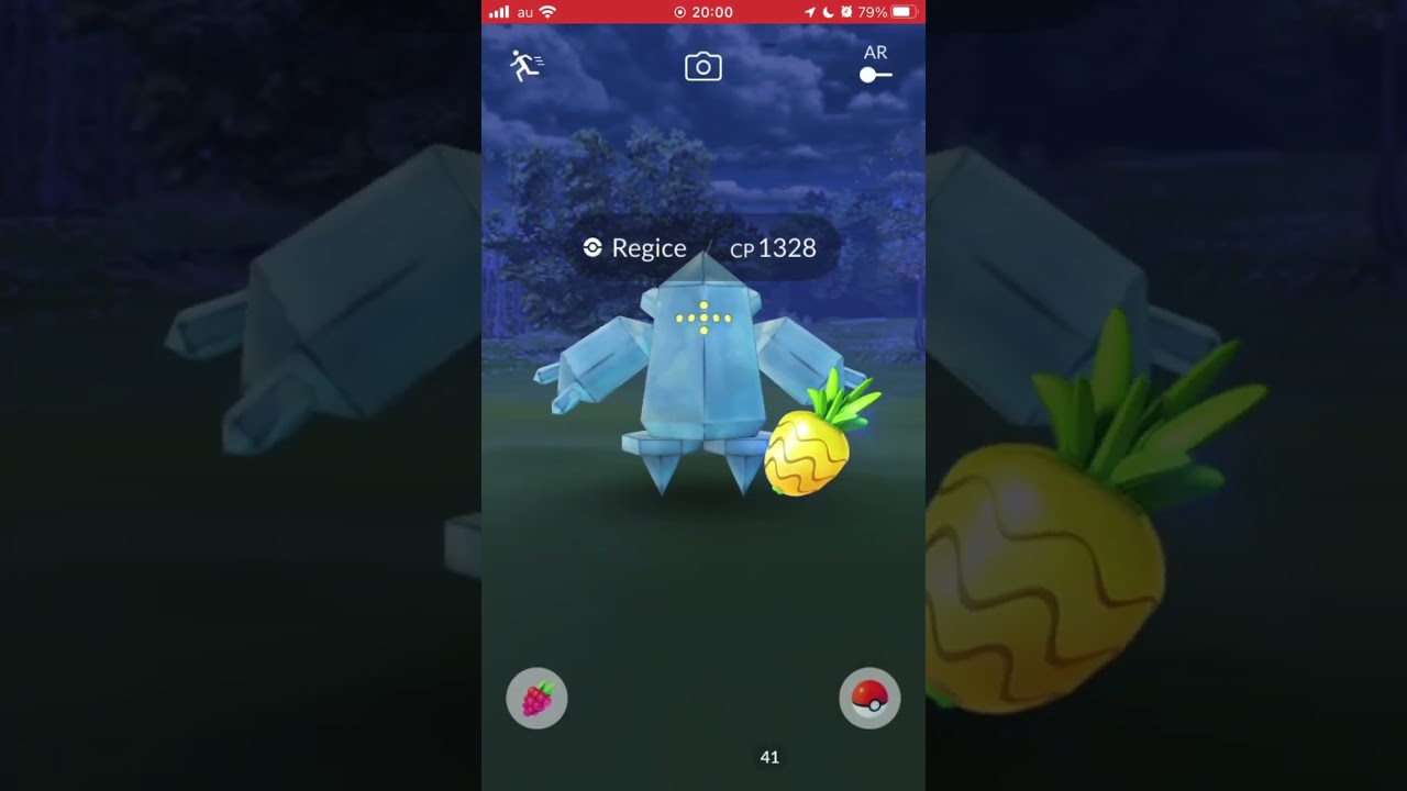 【ポケモンGO】やっぱり可愛いレジアイス #ポケモンgo #レジアイス