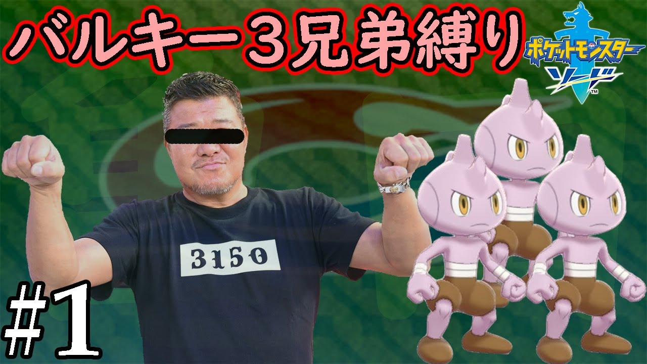 【ゆっくり実況】ポケモン（ソード）をバルキー3兄弟でクリアする　part1【ポケモン剣盾】