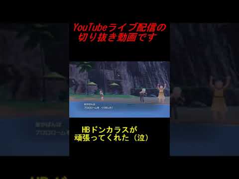 #Shorts 物理受けドンカラスが頑張ってくれた泣【ポケモンSVランクマ】