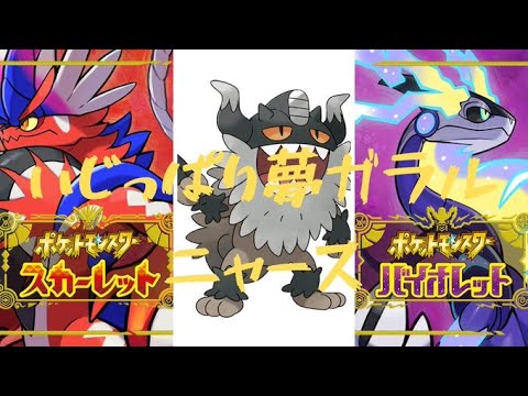 【ポケモンSV配布】いじっぱり夢ガラルニャース【テラレイド最強ニャイキング】