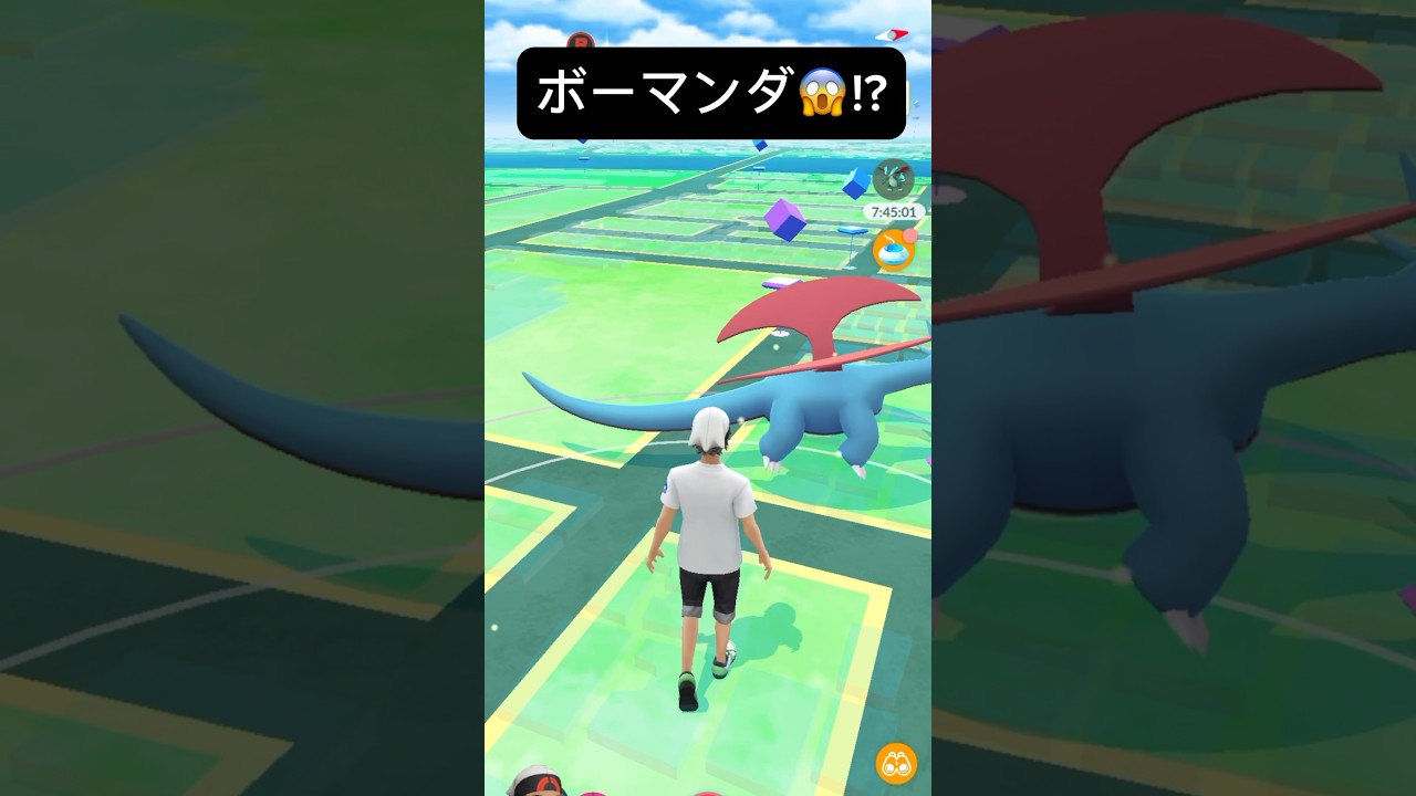 【ポケモンGO】ボーマンダが現れた!!【✨Salamence Pokémon GO X Pokemon Card Artwalk✨】