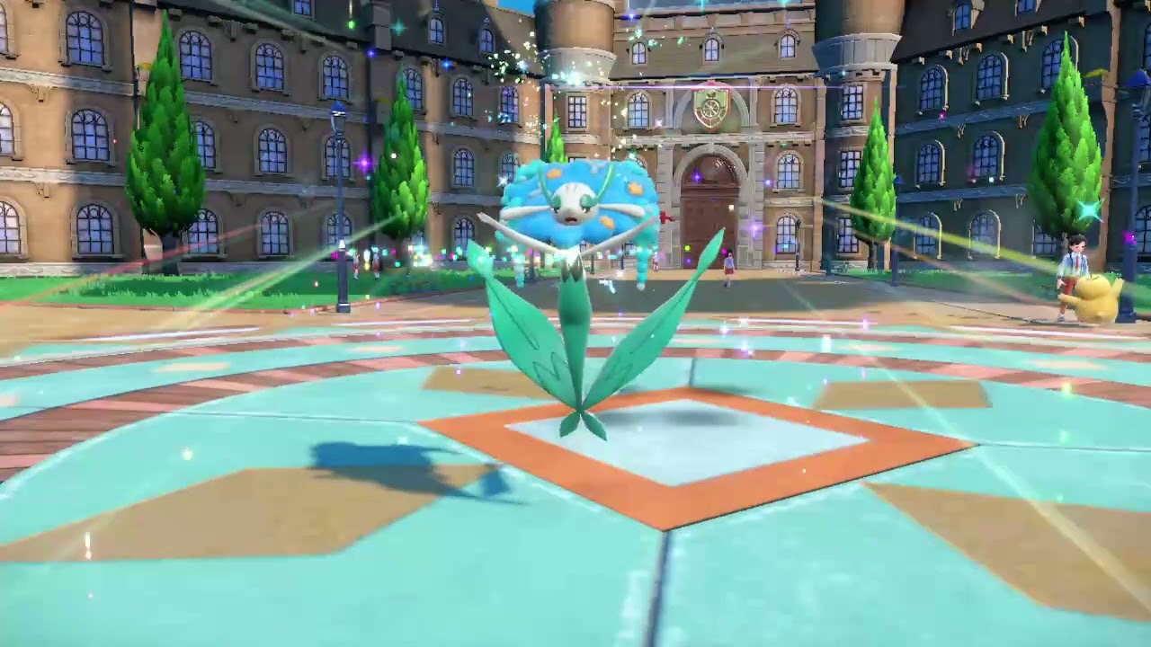 ポケセンでいただいたお誕生日フラベベをフラージェスに進化