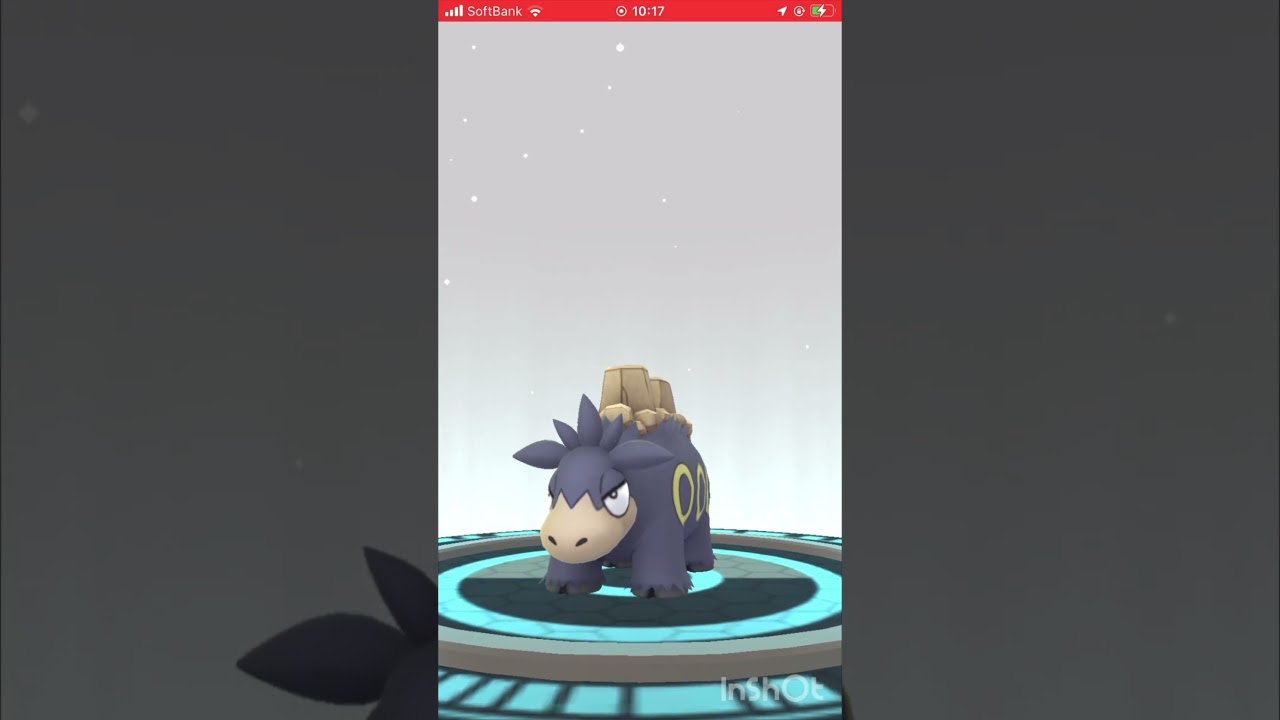 色違いのドンメルをバクーダに進化させてみた！ #ポケモンgo #pokemongo #色違い #shorts