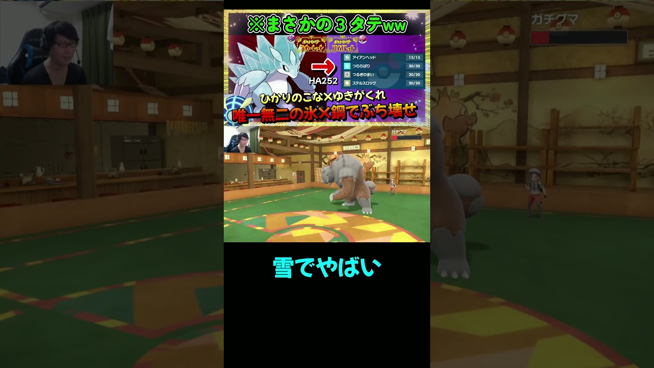 【ポケモンSV】３タテのアローラサンドパン【ポケットモンスター スカーレット・バイオレット】