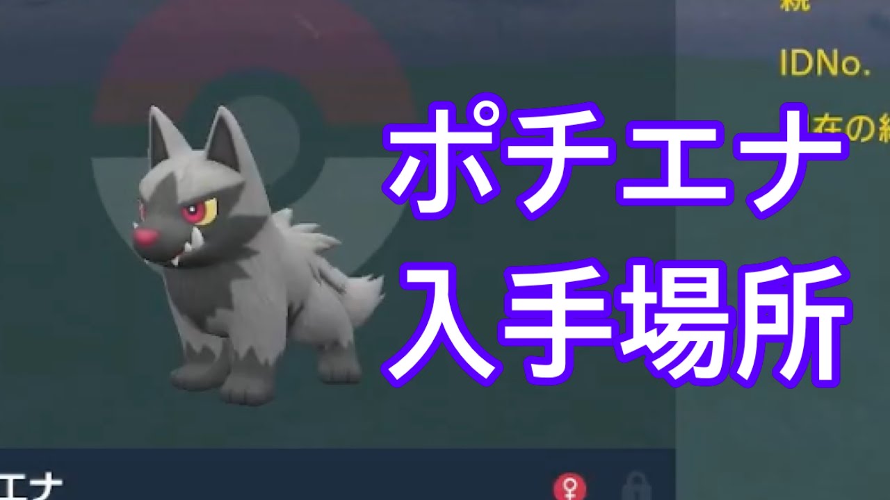 【ポケモンSV】【DLC】ポチエナ入手場所