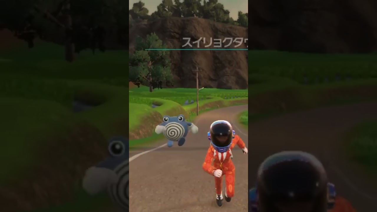 ただニョロゾが走るだけ(かわいい) #ポケモンSV #ニョロゾ #ゲーム実況