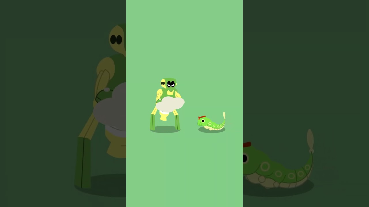 ワナイダー全国図鑑No.0010[キャタピー]#shorts