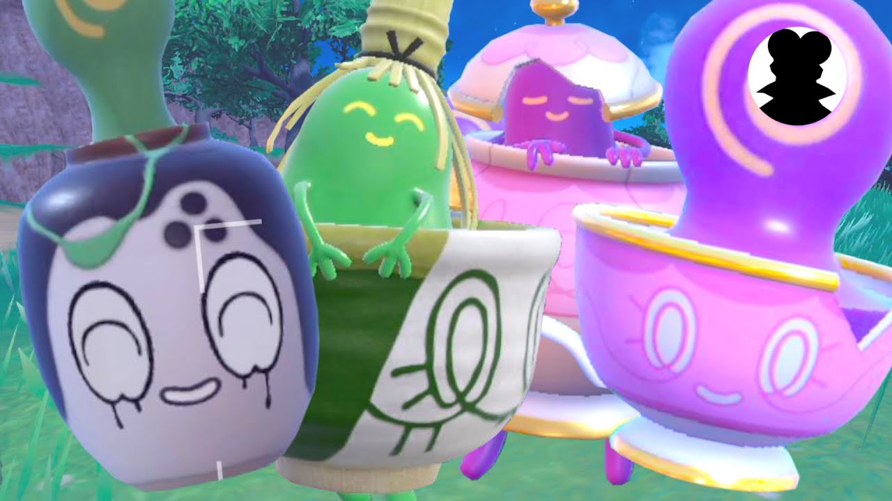 【ポケモンSV】チャデス・ヤバソチャ・ヤバチャ・ポットデスのかわいいすぎるシーンまとめ！色違いも！