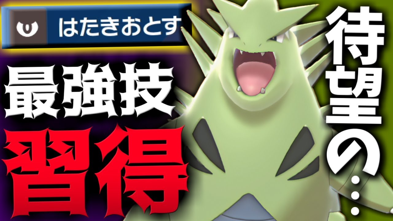 遂に“はたきおとす”を覚えた『バンギラス 』が強すぎて環境崩壊したｗｗｗ 【ポケモン SV バンギラス pokemon ゼロの秘宝  】