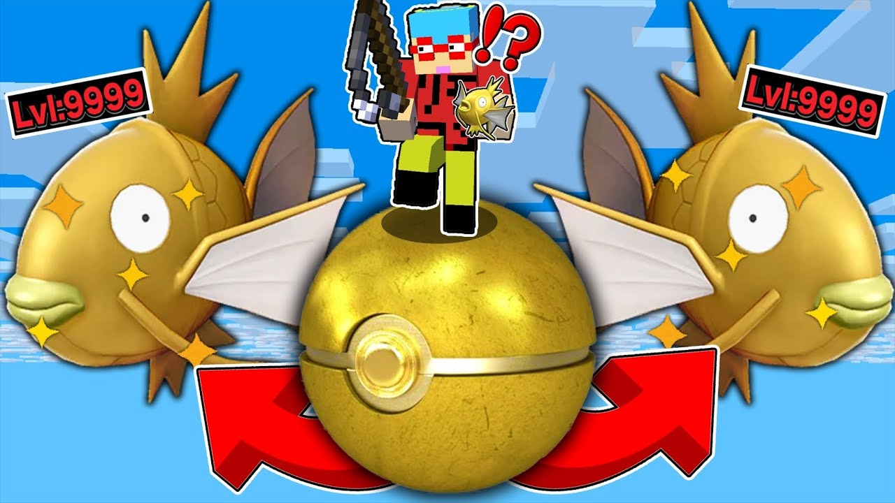 【マイクラ】1マスブロックから『金のコイキング』が出てくる世界でサバイバルしたらとんでもなかった！？