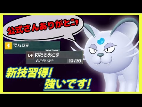 【ポケモンSV】新技習得のアローラペルシアンが強い！特性ファーコートも強力！