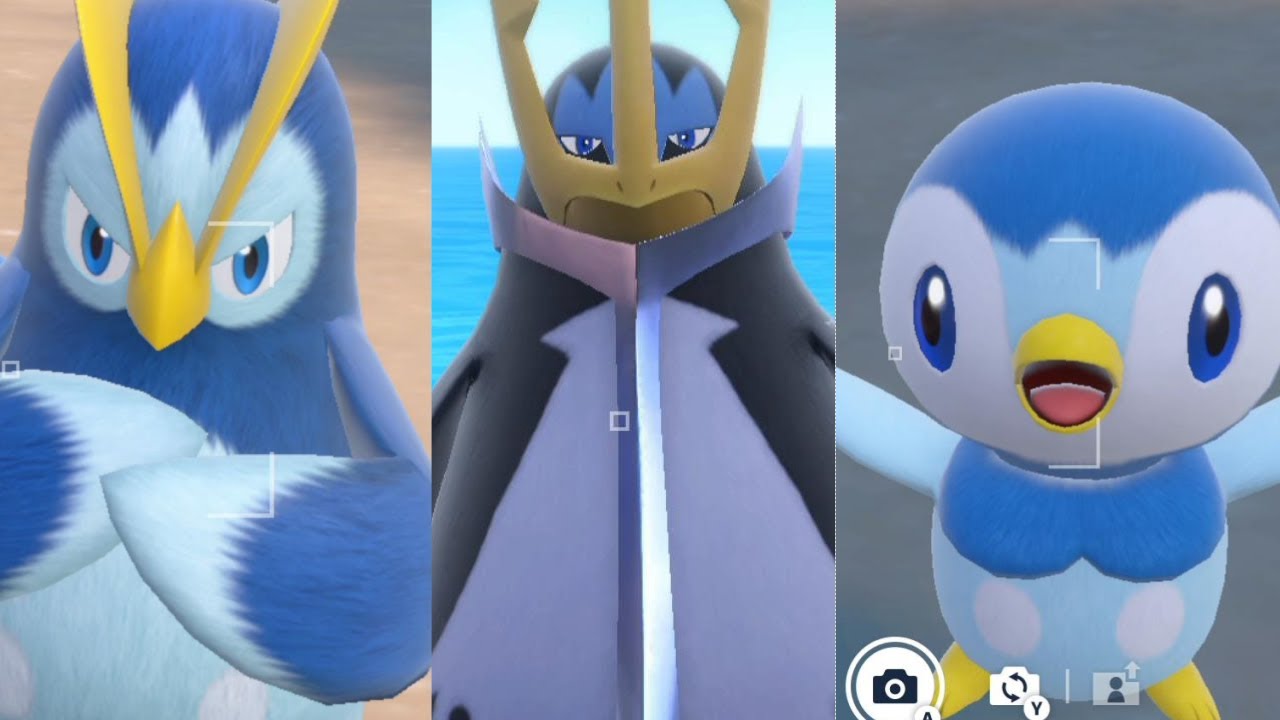 【ポケモンSV 碧の仮面】ポッチャマ ポッタイシ エンペルト  かわいい ピクニックまとめ【ポケモン スカーレット・バイオレット 】