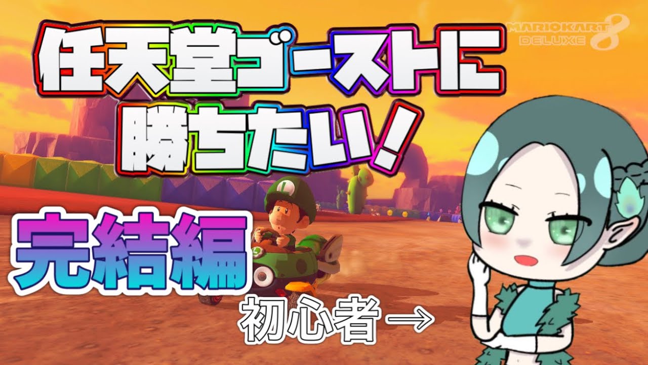 【マリオカート8DX】任天堂ゴーストに勝ちたい！完結編
