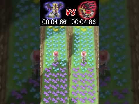 どっちのギラティナが速い？【ポケモンBDSP】#shorts
