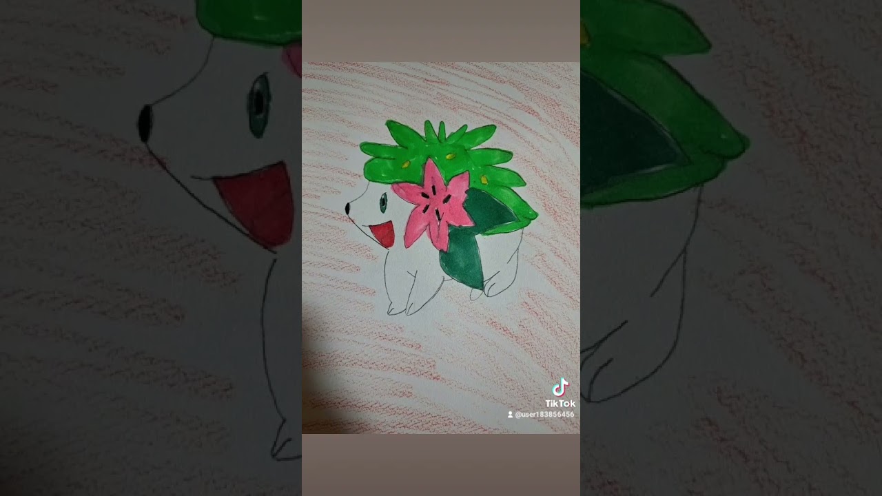 シェイミ【ランドフォルム】書いてみた！#554