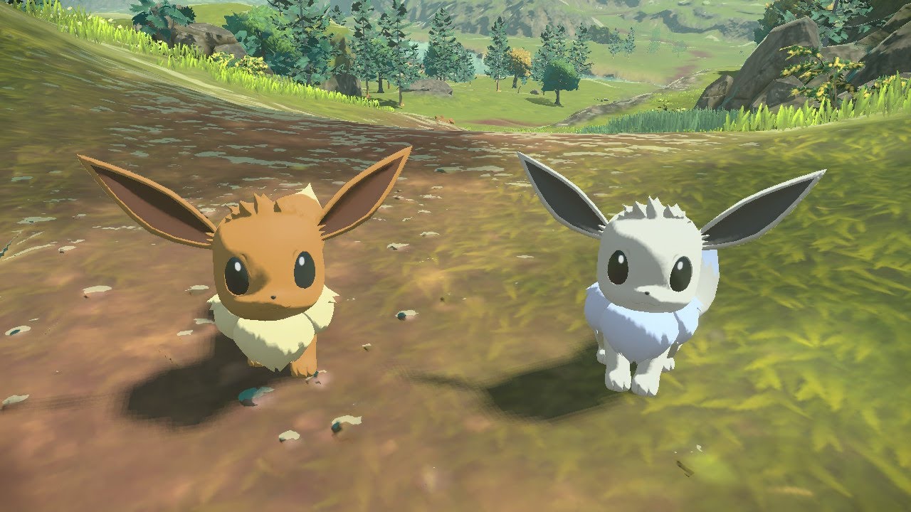 【3匹】今日のイロチ。フカマルとイーブイとルクシオ【Pokémon LEGENDS アルセウス】　#Shorts