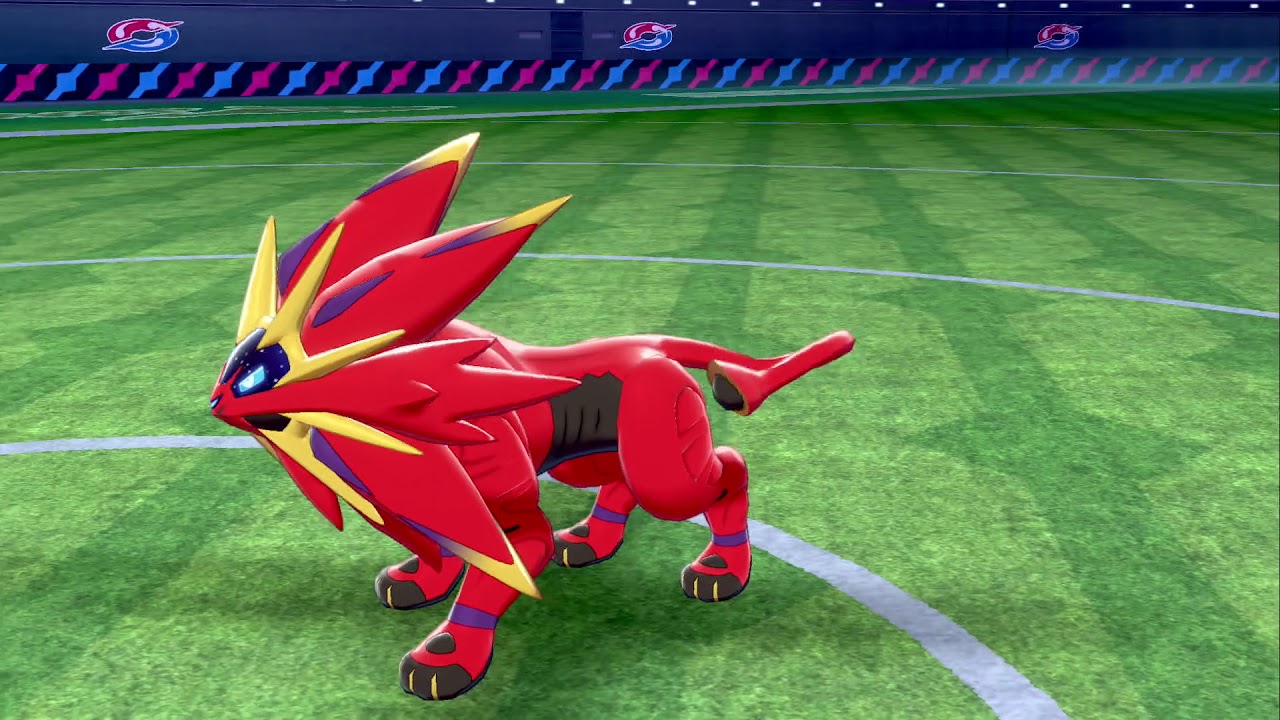 ポケモンソード　通信対戦　色違いソルガレオ、色違いルナアーラ