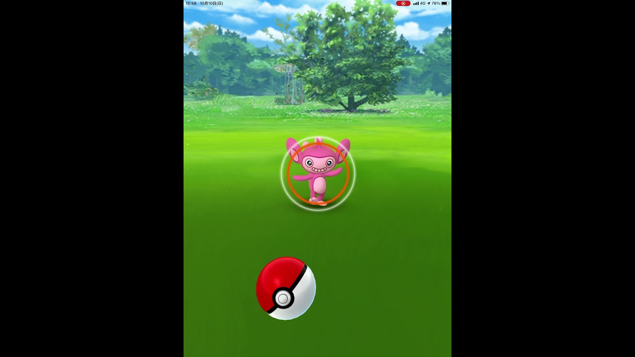 ポケモンGOエイパム色違い❗️