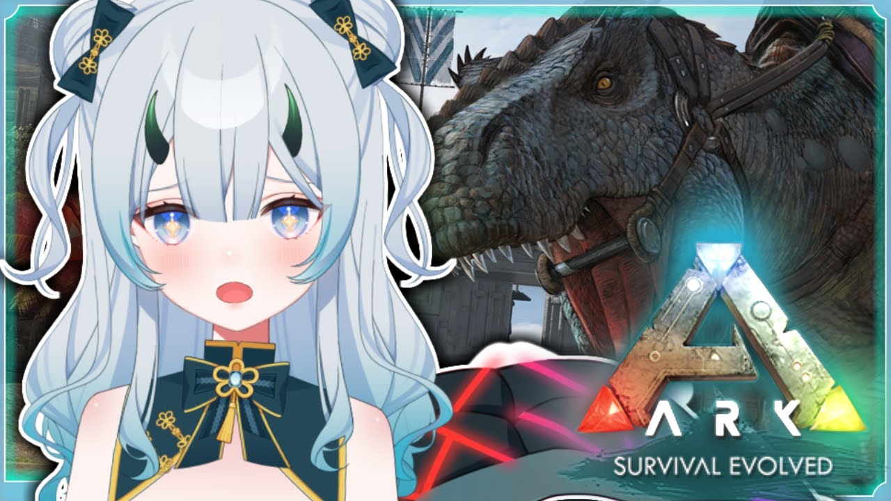 〔ARK: Survival Evolved〕初見！無知識！でも恐竜なら通じ合える...はず✨ぱーとつー〔うどん鯖〕