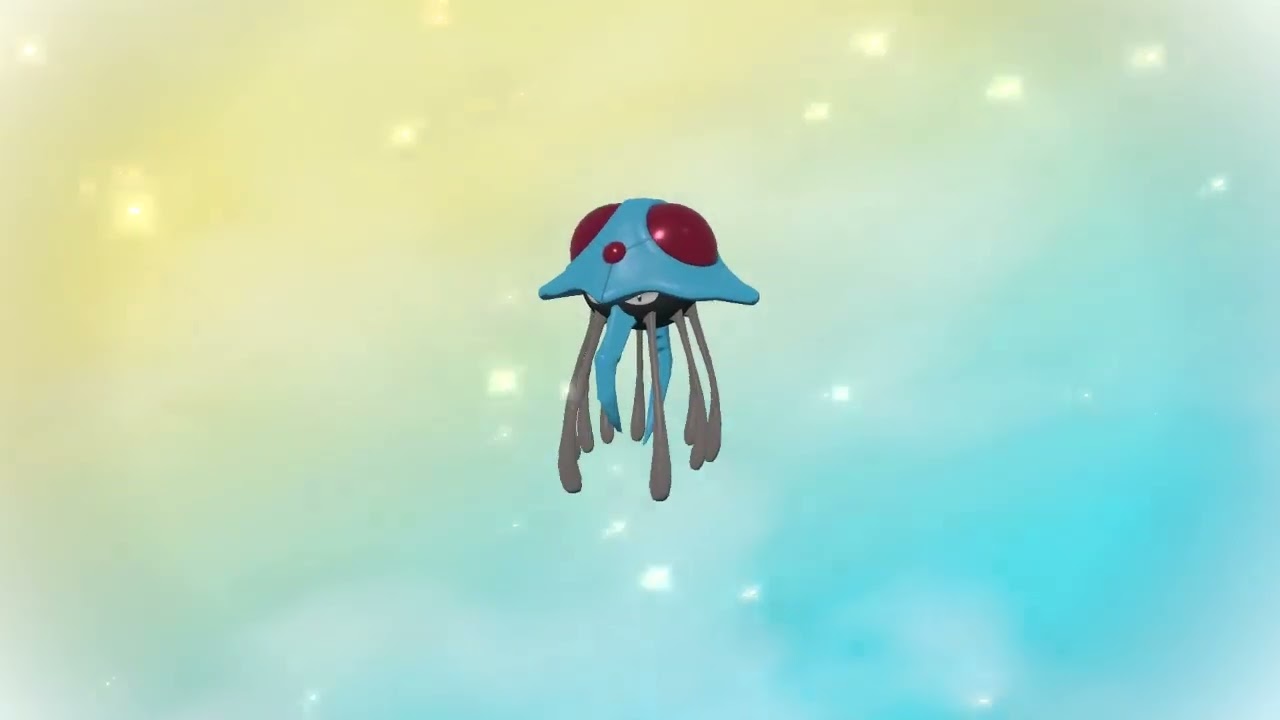 ポケモンレジェンズアルセウス進化シーン メノクラゲ ドククラゲ 170～171