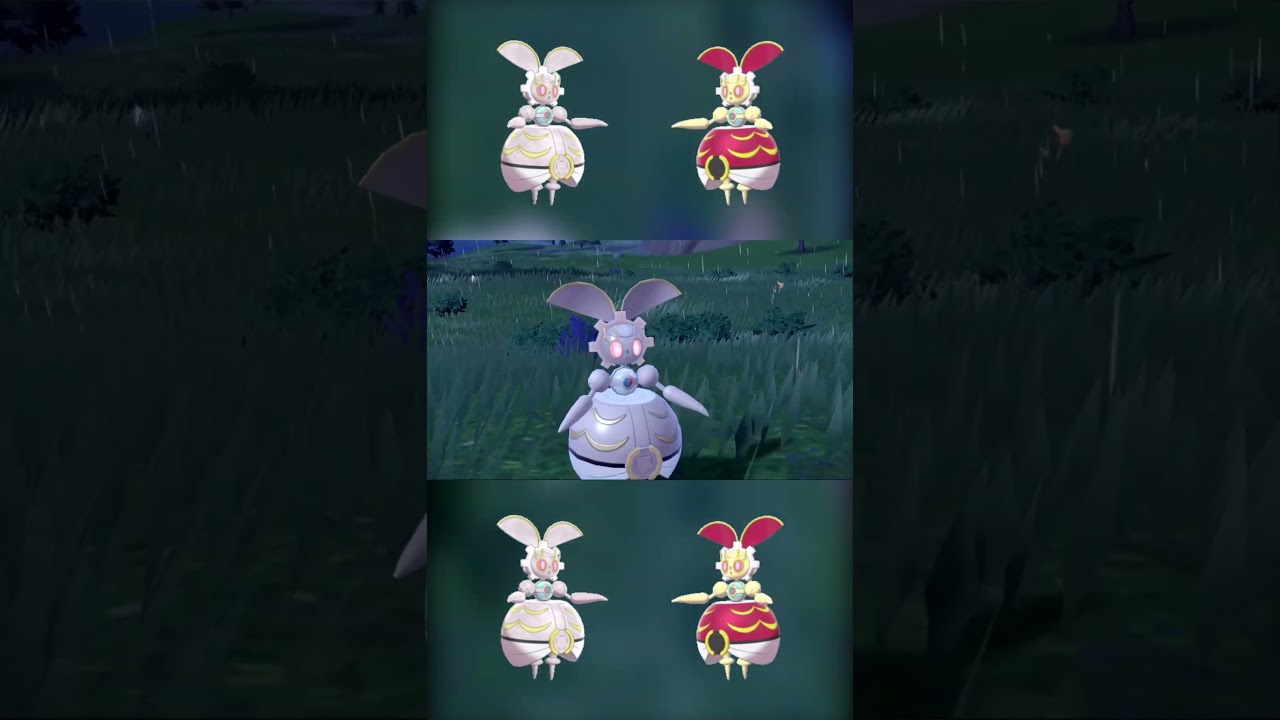 実は草タイプの疑いがあるマギアナ#shorts　#ポケモンsv