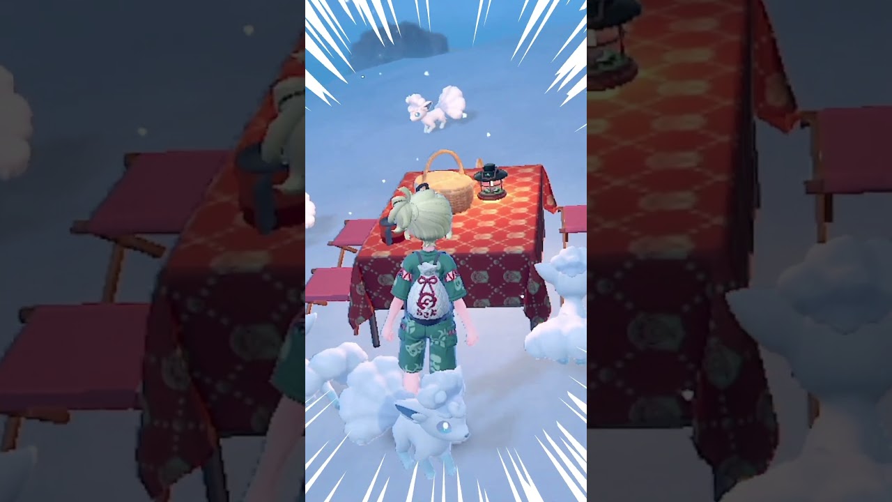 アローラロコンが可愛すぎる！！！【ポケモンSV】