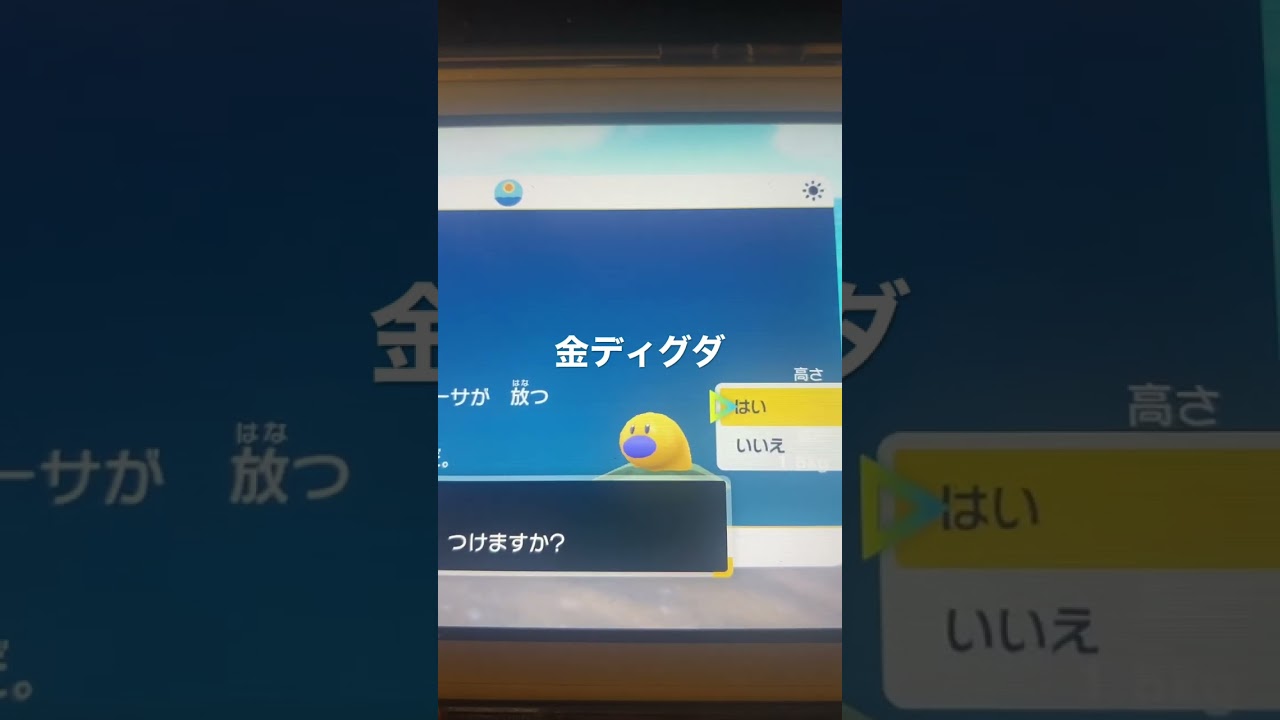 うみディグダ（色違い）最速ゲット