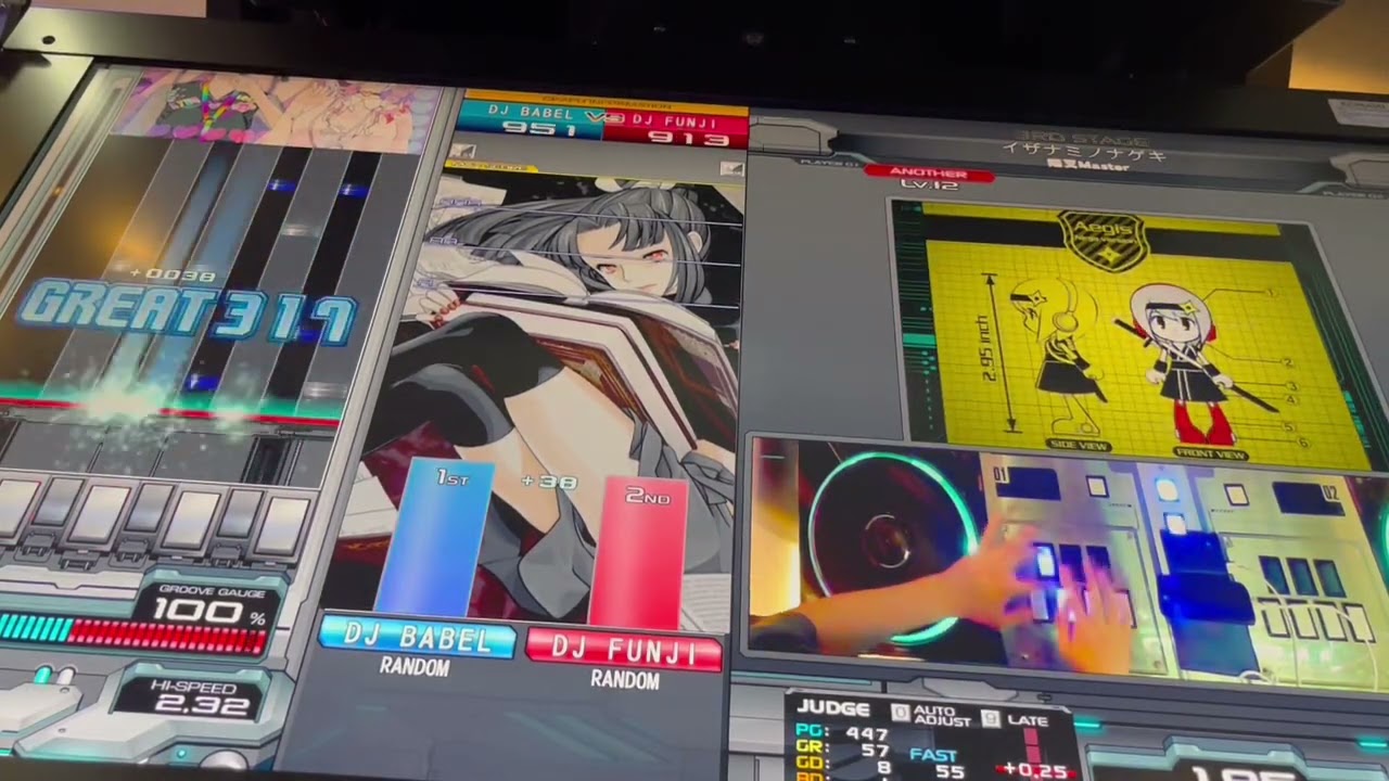 イザナミノナゲキ(SPA)VS DJ FUNJI