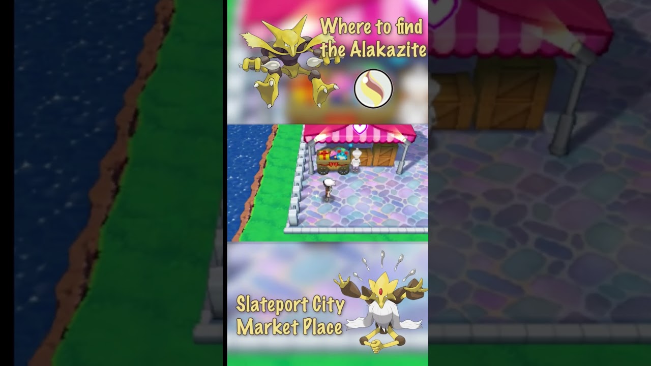 Mega Stone Reels: Where to find the Alakazite in Pokémon ORAS!