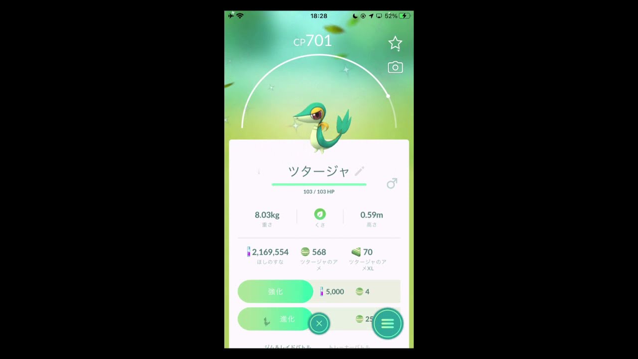 【ポケモンGO】ツタージャコミュニティデイ