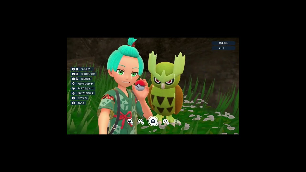 色違いヨルノズクと記念撮影【ポケットモンスターバイオレット　碧の仮面】