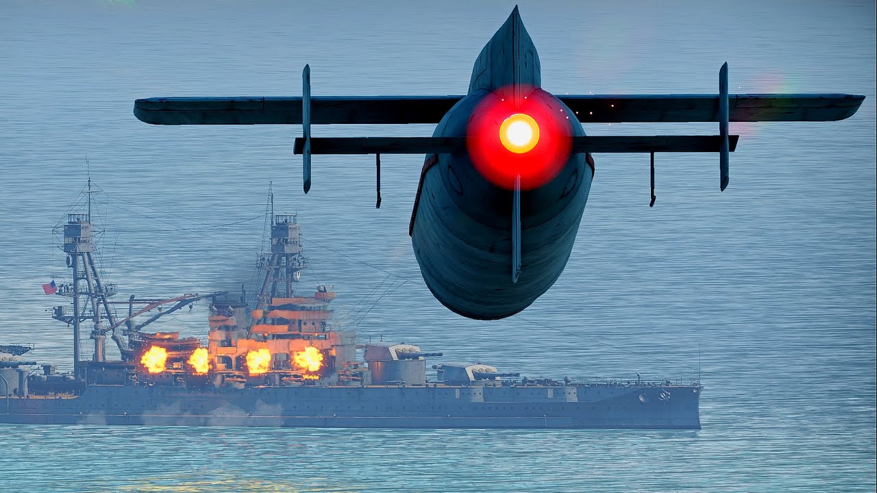 【WarThunder】エロ爆弾 vs 米軍艦（戦艦・巡洋艦・駆逐艦・魚雷艇）