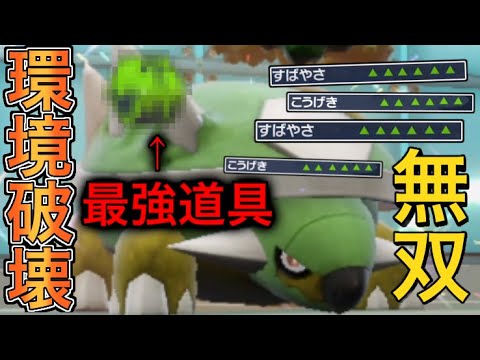 タスキで『ドダイトス』使ってるやつ、全員バカです。”本当に強い”持ち物教えます【ポケモンSV】