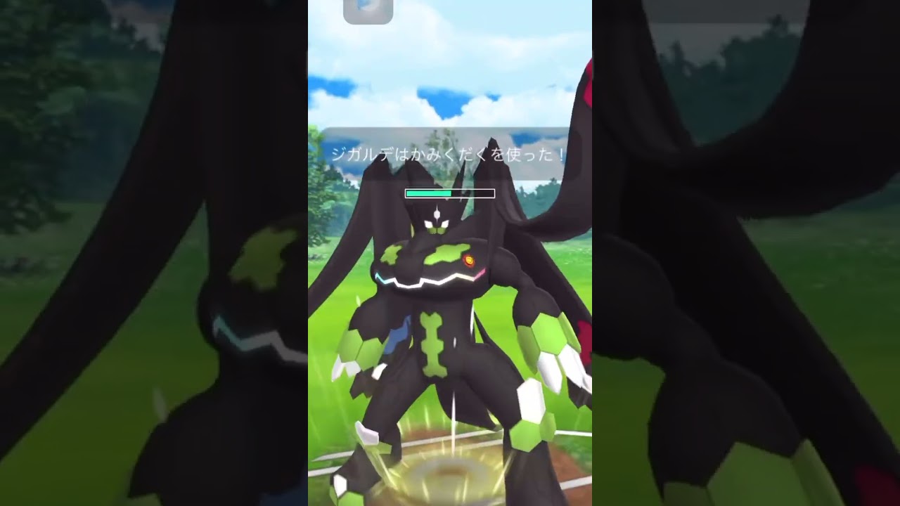 ジガルデパーフェクトフォルムvsブランシェ