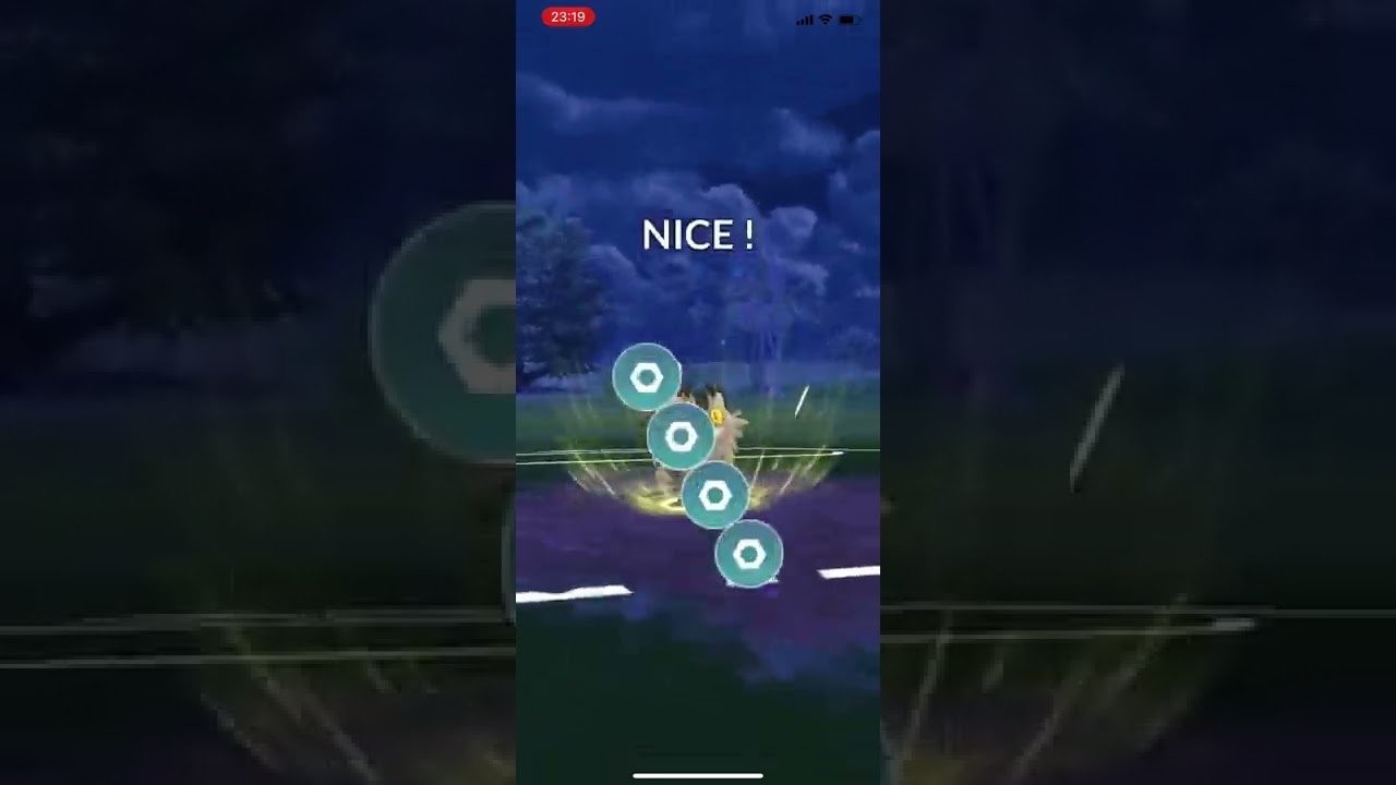 Pokemon Go 対戦 はがね(ガラルニャース)
